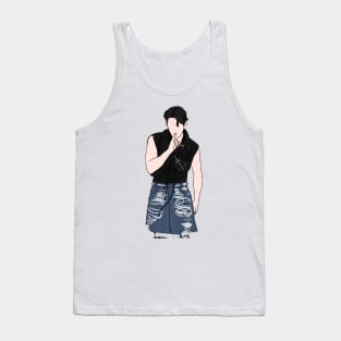 Kim Mingyu Of Seventeen In Super Tank Top